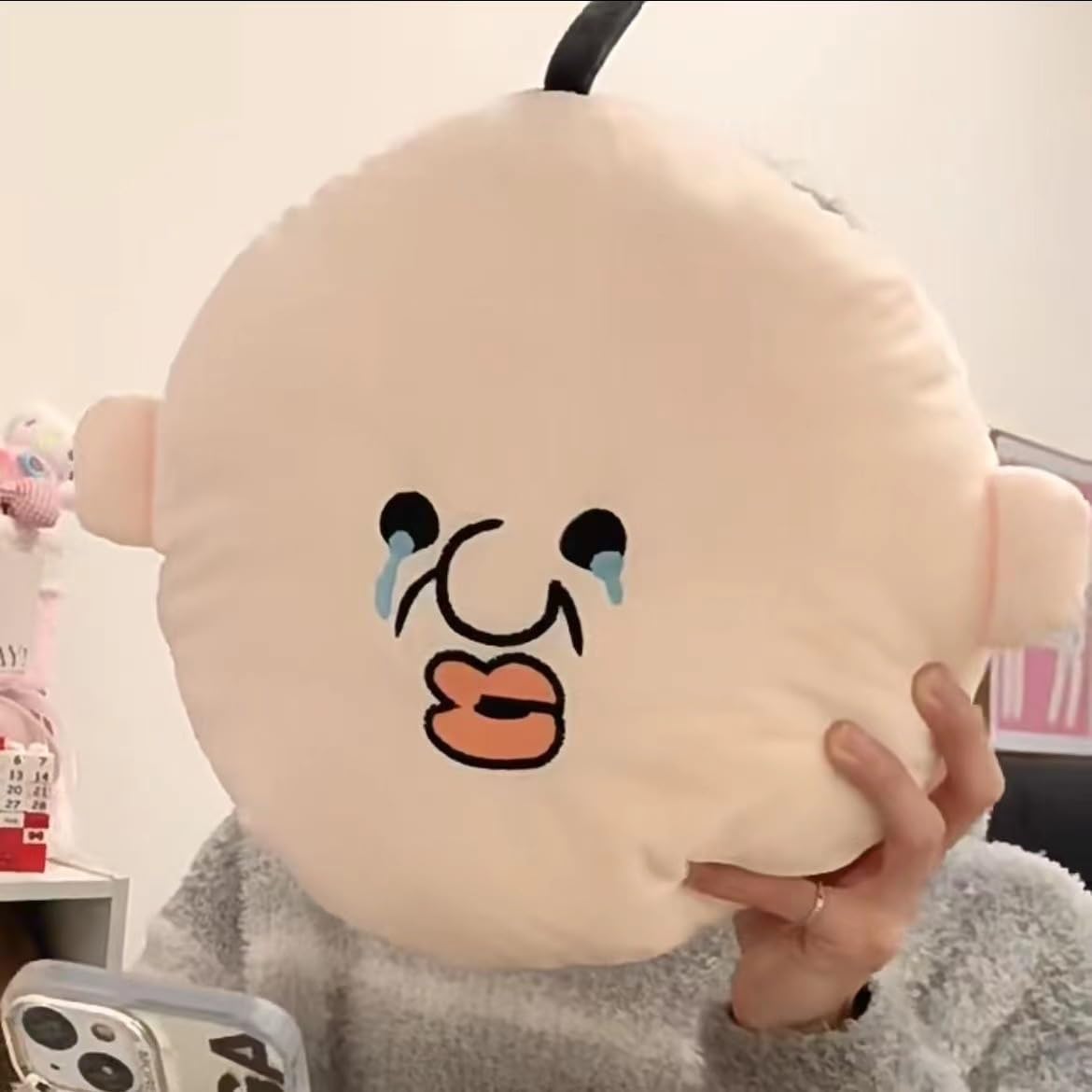 Amazon.co.jp: パンパン オクジ ぬいぐるみ 非公式 30cm 抱き枕